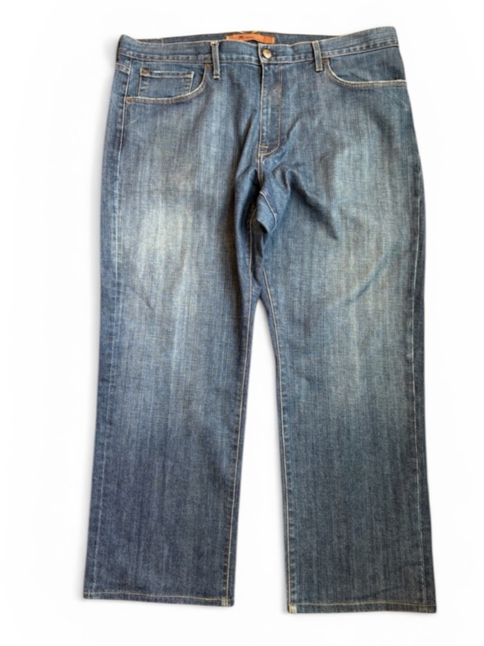 Agave Waterman Relaxed Straight Jeans Men's 42x31 Medium Blue Denim